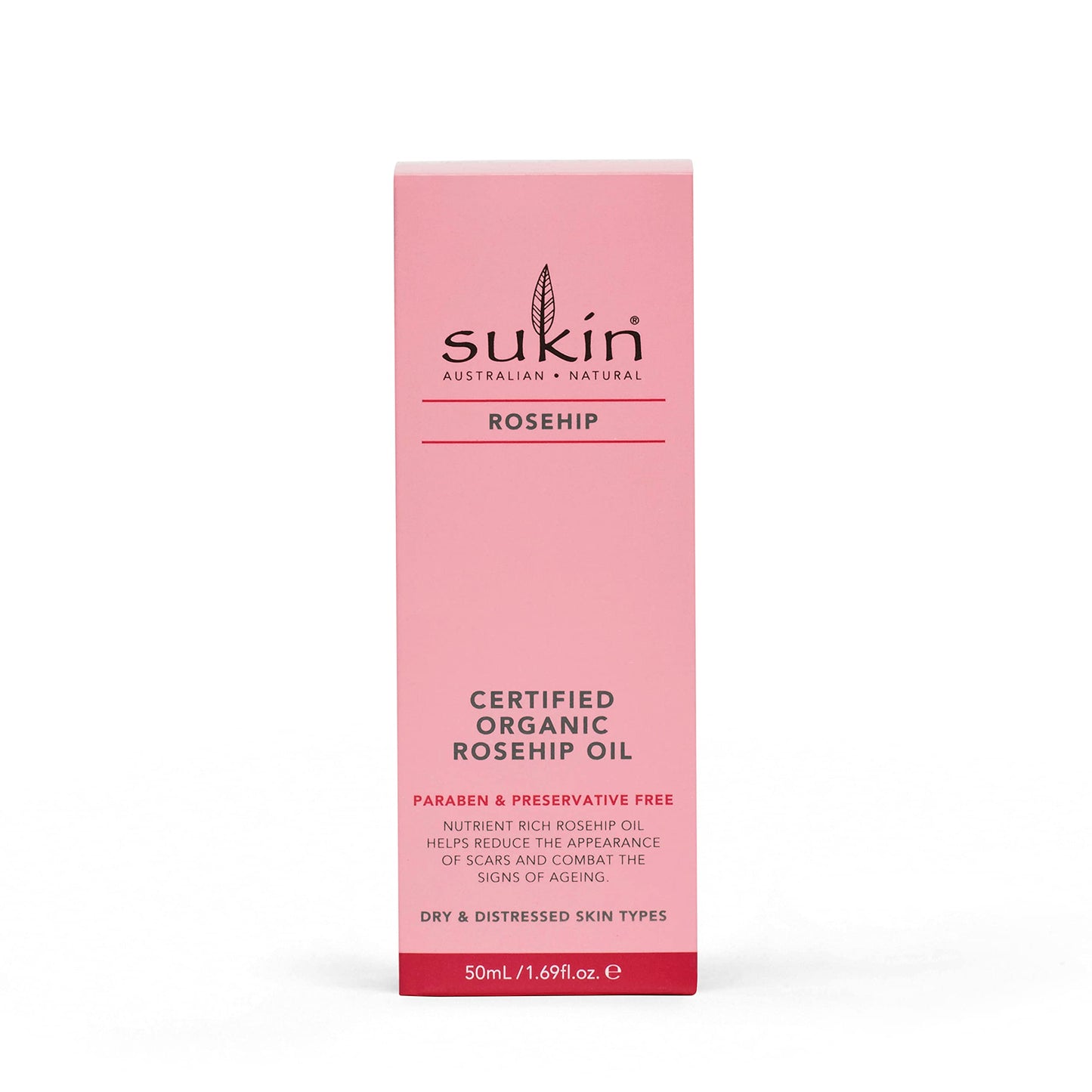 Sukin Certified Organic Rosehip Oil, 1.69 Ounces