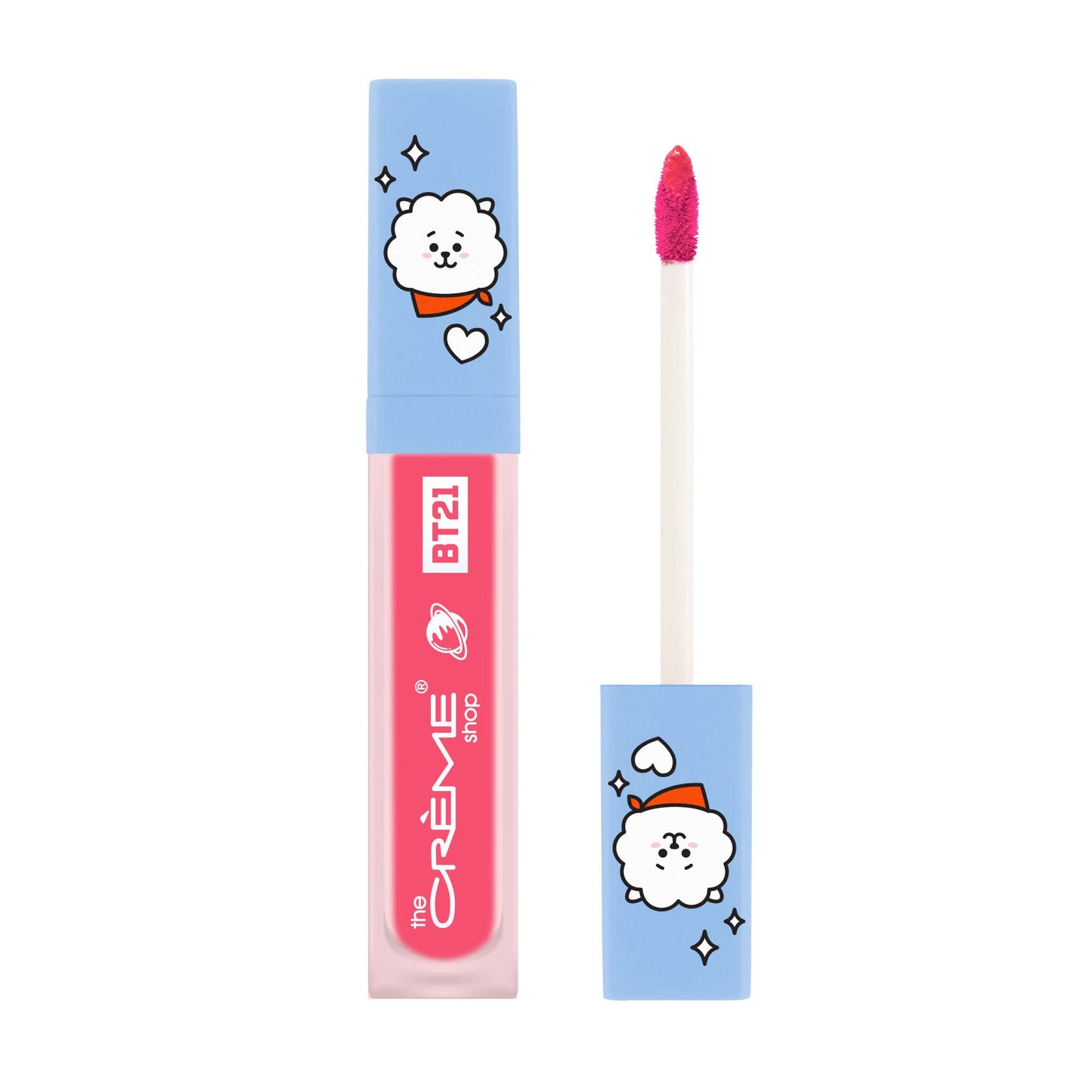 The Crème Shop | BT21: UNIVERSTAIN Lip Tint - Pink Puff (RJ)