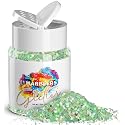MARBLERS Holographic Glitter [Mixed Green] 1.5oz (42g) | Chunky | Non-Toxic, Vegan, Cruelty-Free | Face, Body, Eyeshadow, Hair, Festival, Party Makeup