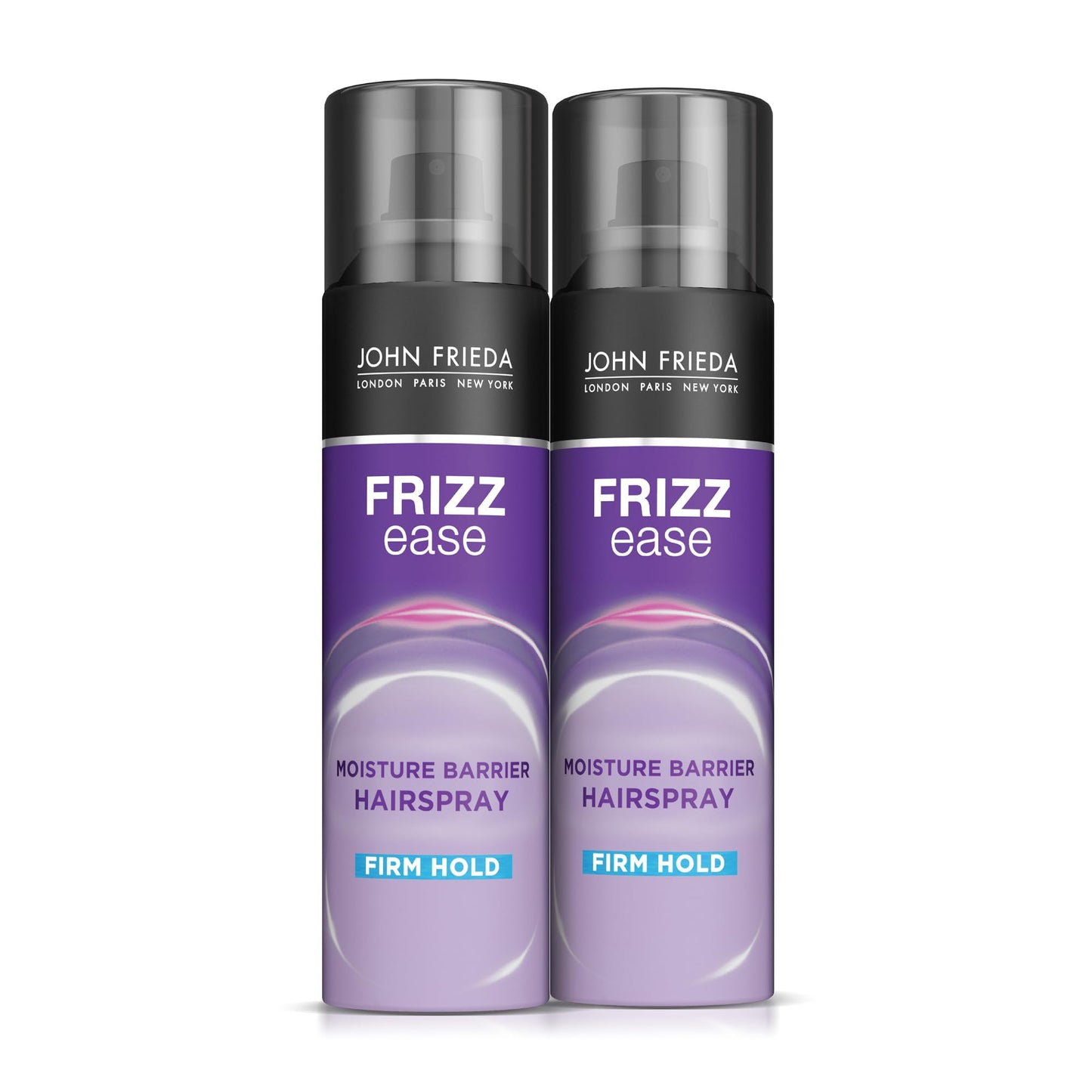 John Frieda Frizz Ease Moisture Barrier Hairspray, Firm Hold Hairspray, Seals Out Moisture, Blocks Frizz, Protects Against Heat, and Keeps Hair