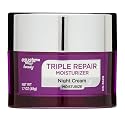 Equate Beauty Triple Repair Moisturizer Night Cream, All Skin Types, 1.7 oz