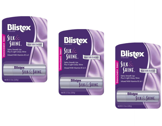 Blistex Silk & Shine Lip Moisturizer 0.13 oz Pack of 3 Beauty and Personal Care Blistex