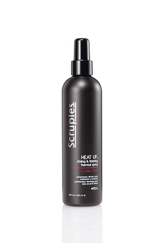 Scruples Heat Up Styling Spray - Hair Heat Protectant with Control, Hold and Texture - Lightweight, Water Soluble Formula (8.5 oz)
