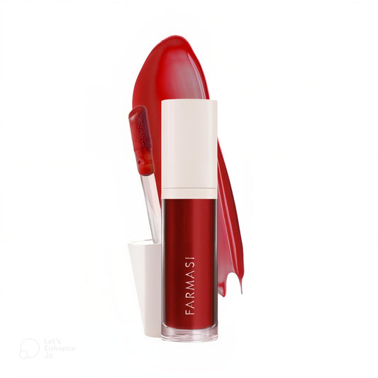 FARMASi Tinted Lip Plumper, Plumping Lip Gloss, Promoting Natural Circulation for Fuller, Younger Looking Lips, Hydrating, High-Shine, Volumizes Beauty and Personal Care FARMASi