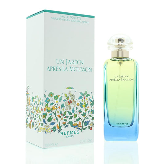 Un Jardin Apres La Mousson by Hermes for Men and Women. Eau De Toilette Spray 3.4-Ounces