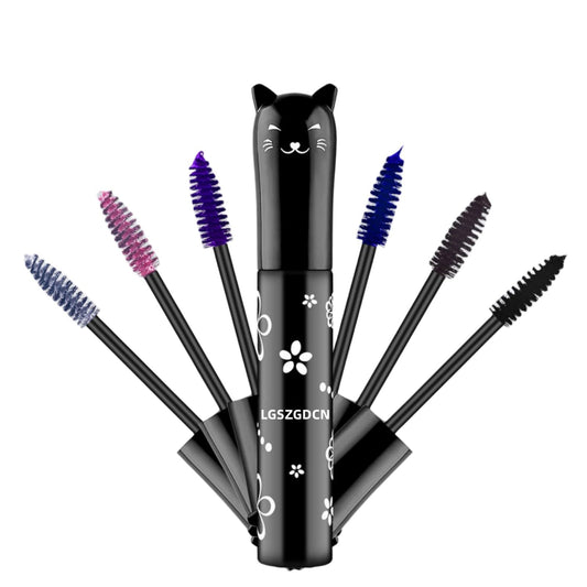 LGSZGDCN 6 Colors Mascara eyelash for Liquid Sensational Washable Thick And Waterproof Fast Dry Extensions Curling Lengthening Makeup Eye, Lifting
