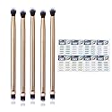 Vôsaidi Professional Shader Eyeshadow Brush Makeup Brush Dual Sides Eyeshadow Applicator Soft Makeup Eye Brushes for Eye shadow Eyeliner applicator