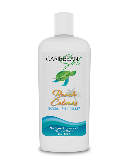 Beach Colours Natural Self Tanner, 6oz - Sunless Instant Self-Tanning Lotion for Women, Paraben-Free, Fragrance-Free, No Orange Streaks, Fake Bronzing