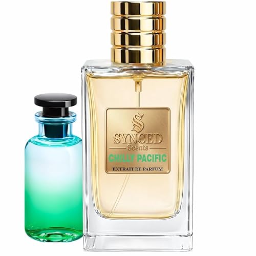 SYNCED Scents CHILLY PACIFIC Inspired by Pacific Chill Perfume for Men and Women - Long Lasting Fresh Citrus Fruity Fragrance - Intense Clean Vibrant Beauty & Personal Care SYNCED Scents