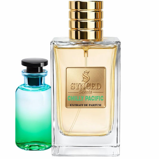 SYNCED Scents CHILLY PACIFIC Inspired by Pacific Chill Perfume for Men and Women - Long Lasting Fresh Citrus Fruity Fragrance - Intense Clean Vibrant Beauty & Personal Care SYNCED Scents