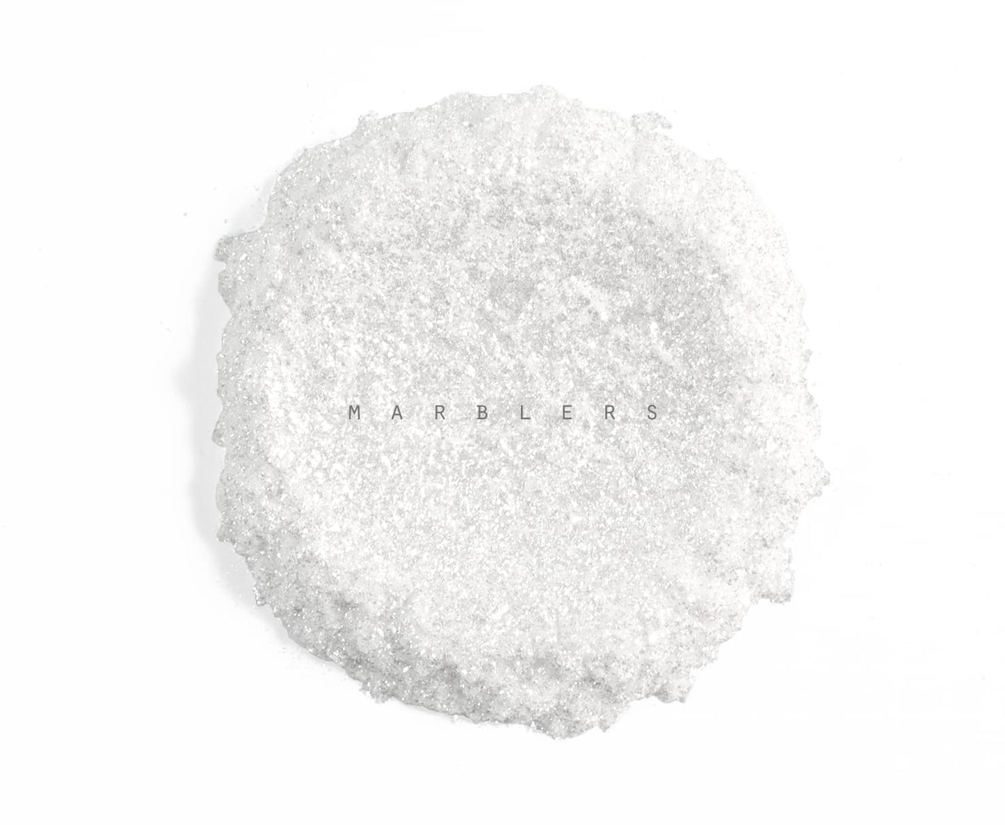 MARBLERS Chunky Natural Mica Powder [Luna Pearl] 0.11oz (3g) | Highly Pigmented | Non-Toxic, Vegan, Cruelty-Free | Eyeshadow, Body Butter, Nail