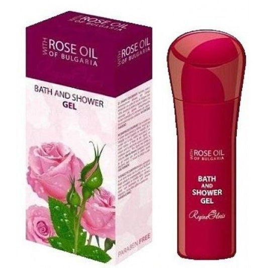 Regina Floris Bath and Shower Gel with 100 % Pure Bulgarian Rose Oil 230ml Beauty & Personal Care Regina Floris