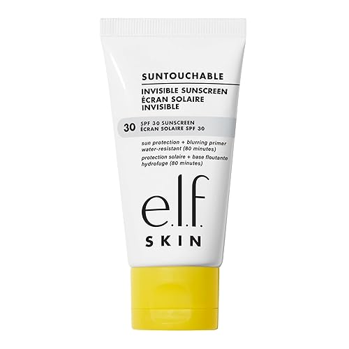 e.l.f. SKIN Suntouchable Invisible SPF 35, Lightweight, Gel-based Sunscreen For A Smooth Complexion, Doubles As A Makeup Primer, Vegan & Cruelty-Free
