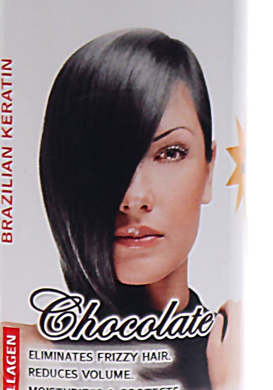 Kera Diamond Keratin Treatment Chocolate Restore w/Vitaminas 16FL Oz