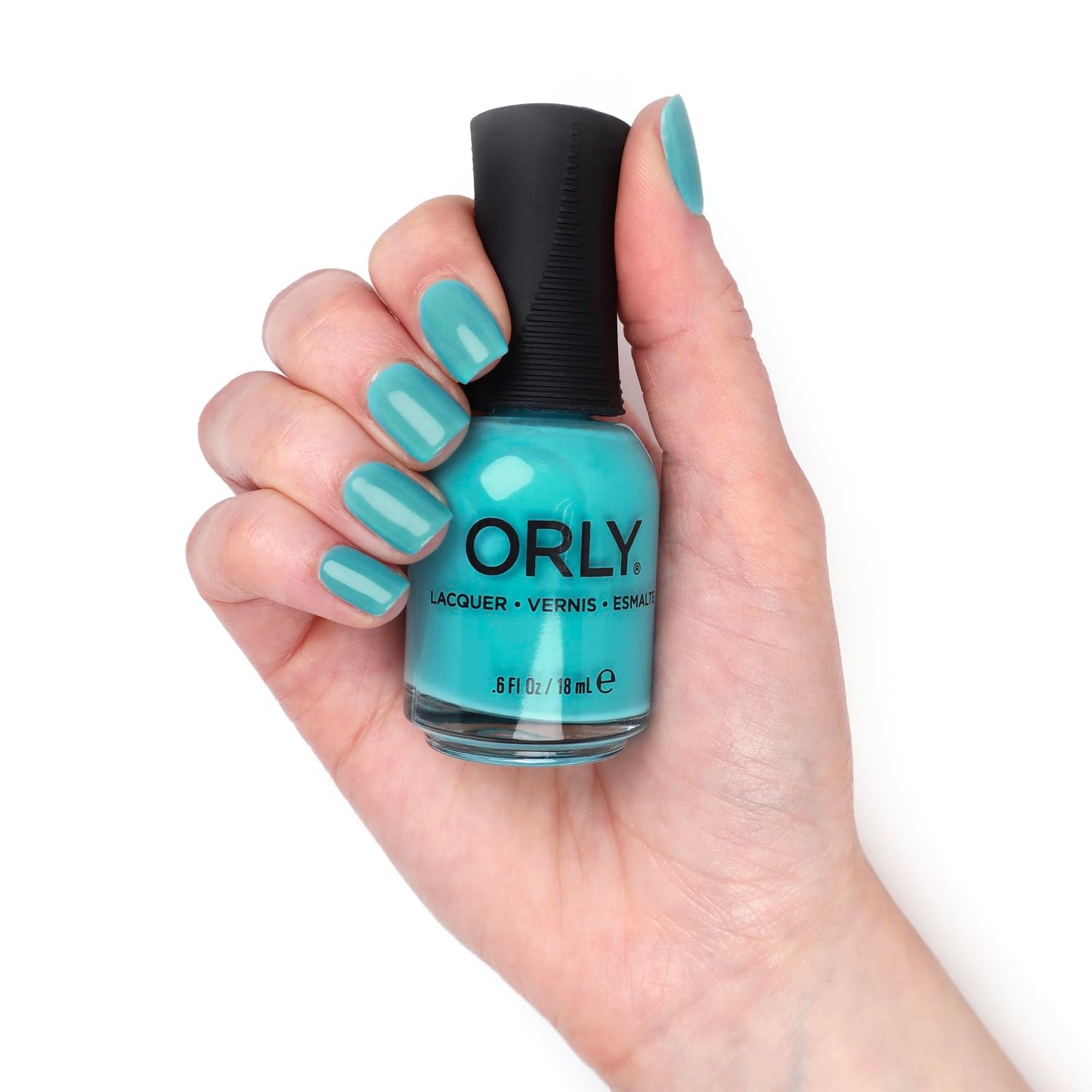 Orly Nail Polish Mallrat | Limited Edited 1980s Collection | Bright Aqua | Long-Wearing, Quick Drying & Chip Resistant Formula | Salon-Like Finish | Beauty & Personal Care Orly