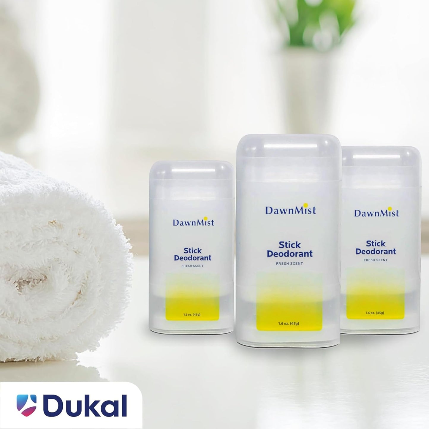 Dukal Dawn Mist Stick Deodorant, Fresh Scent 1.6 oz. Clear (Pack of 10) Beauty and Personal Care DawnMist