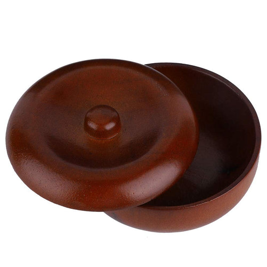 Buachois Wooden Shaving Soap Bowl with Lid, Durable Portable Traditional Wet Shaving Bowl for Cream and Soap, Easy to Clean, Travel Size Beauty and Personal Care Buachois