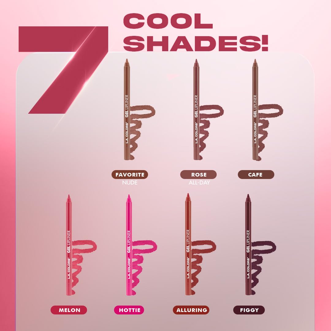 L.A. COLORS Gel Lipliner, Alluring CP680 Beauty & Personal Care L.A. COLORS