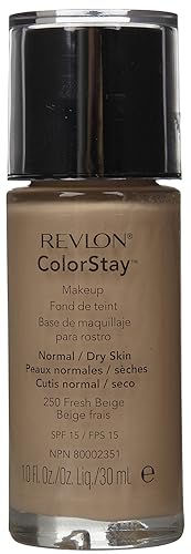 Revlon Colorstay For Normal/Dry Skin Makeup Fresh Beige [250], 1 Ounce