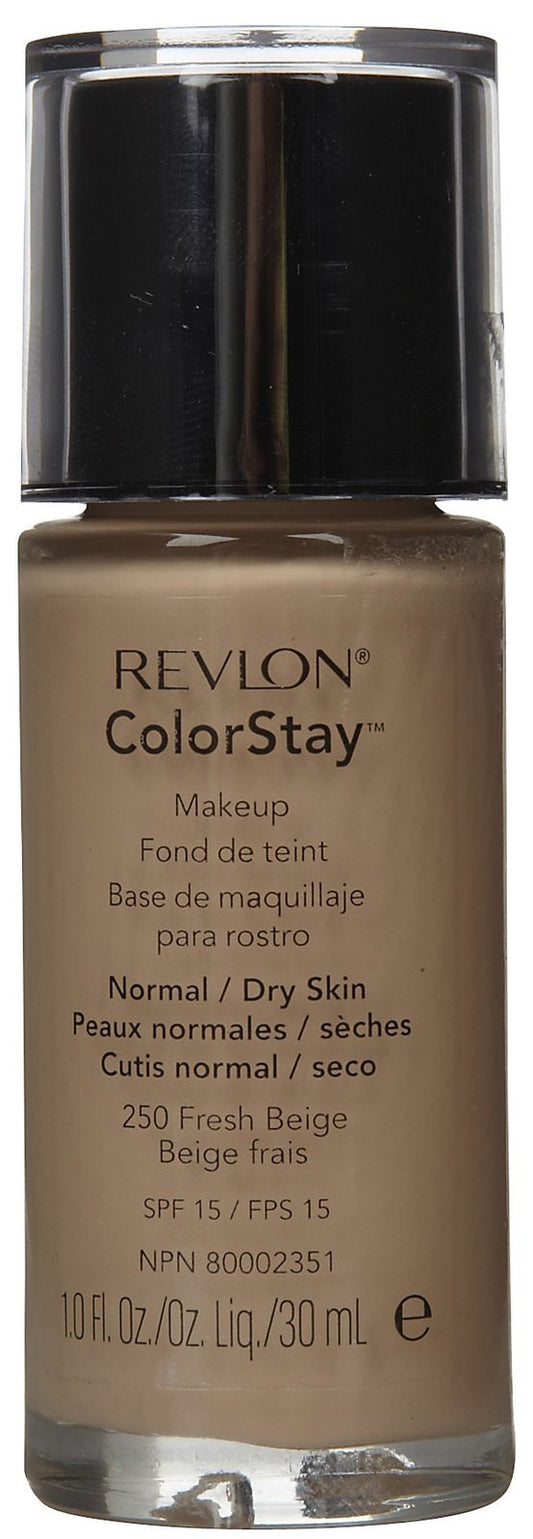 Revlon Colorstay For Normal/Dry Skin Makeup Fresh Beige [250], 1 Ounce