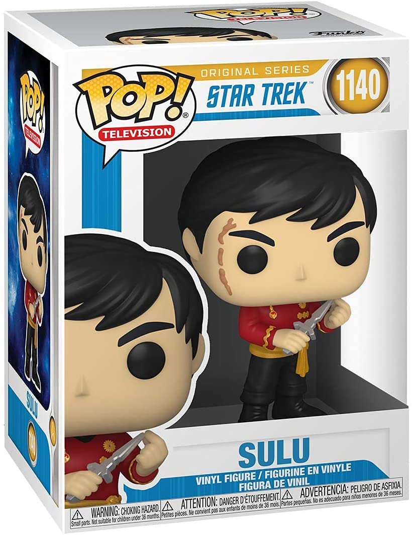 Funko Pop! Star Trek: The Original Series - Mirror Mirror Sulu Vinyl Figure (Includes Compatible Pop Box Protector Case)
