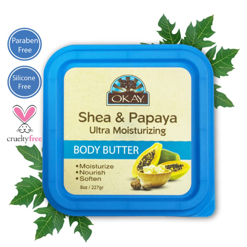 Okay Shea & Papaya Ultra Moisturizing Body Butter