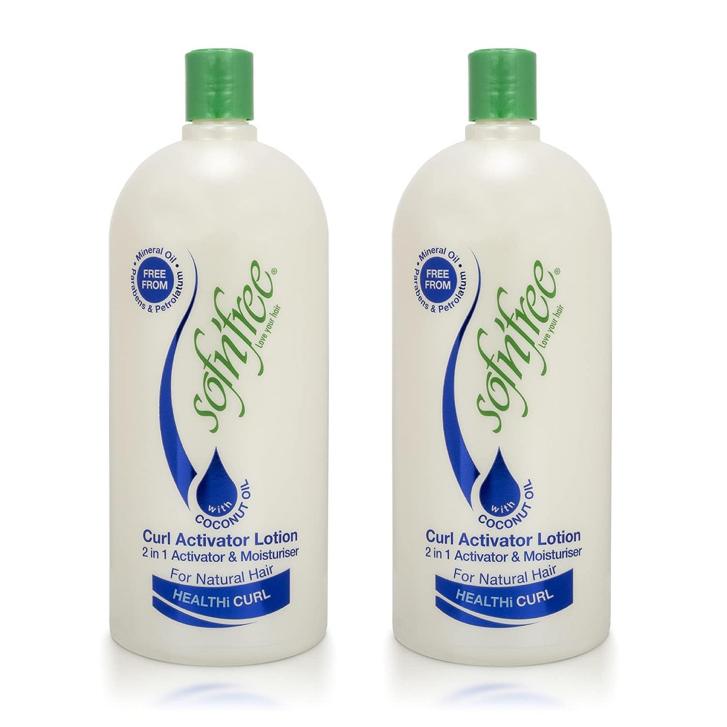 Sofn’Free Moisturizer & Curl Activator Lotion - Curl Defining Formula for Multicultural Curls, Soft Waves, Shine, Frizz Control for Natural Textures