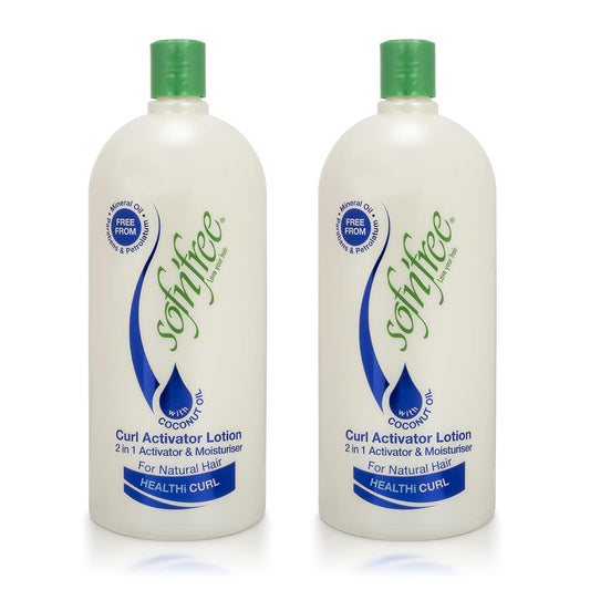 Sofn’Free Moisturizer & Curl Activator Lotion - Curl Defining Formula for Multicultural Curls, Soft Waves, Shine, Frizz Control for Natural Textures