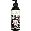AYÉYA Liquid African Black Soap - Joy | Sandalwood, Vanilla & Moringa for Radiance | Vegan Hydrating Face & Body Wash | Natural African Soap with Shea
