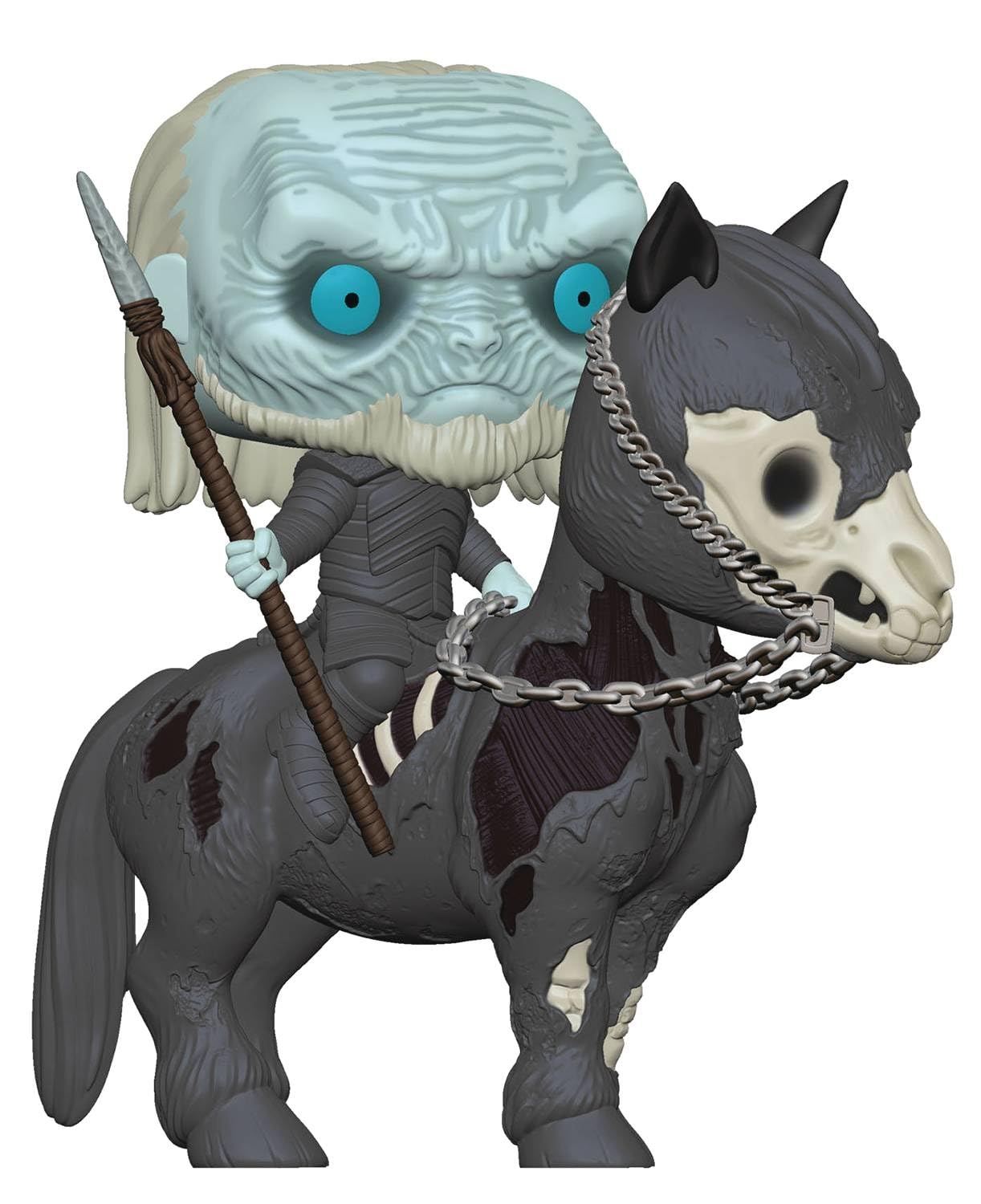 Funko Pop! Rides: Game of Thrones - White Walker On Horse, Multicolor, Standard