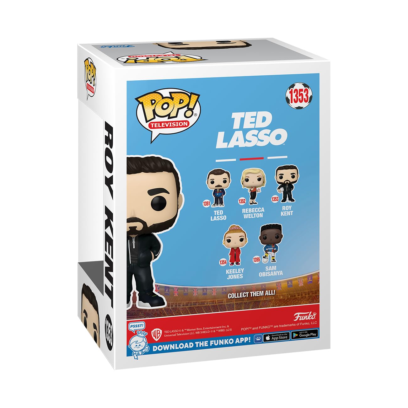 Funko POP! TV: Ted Lasso - Roy Kent - Collectable Vinyl Figure - Gift Idea - Official Merchandise - for Kids & Adults - TV Fans - Model Figure…