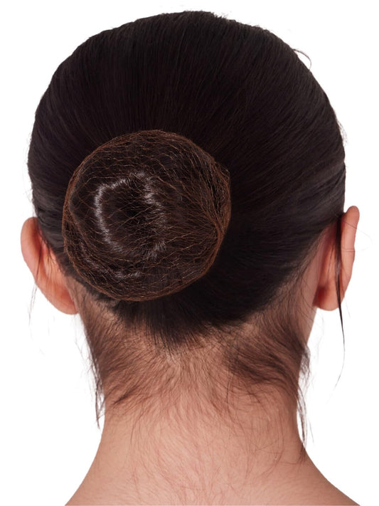 Capezio Hair Nets - One Size, Medium Brown