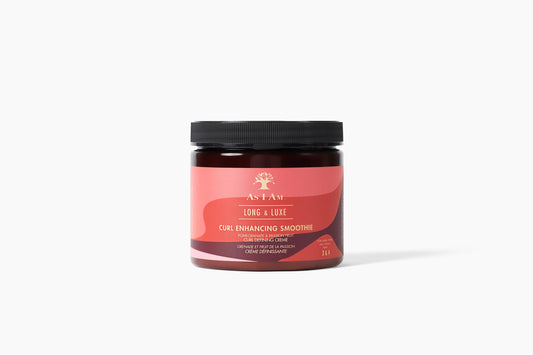 As I Am Long and Luxe Curl Enhancing Smoothie 16 oz - Lightweight Coil Defining Creme for Hi-Definition, Hydrated Curls and Coils - Enriched