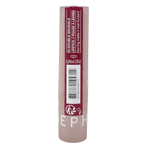 SEPHORA Collection Cloud Blurred Matte Lipstick - 05 Double Snuggle (rich, deep pink) .10 Oz / 3g