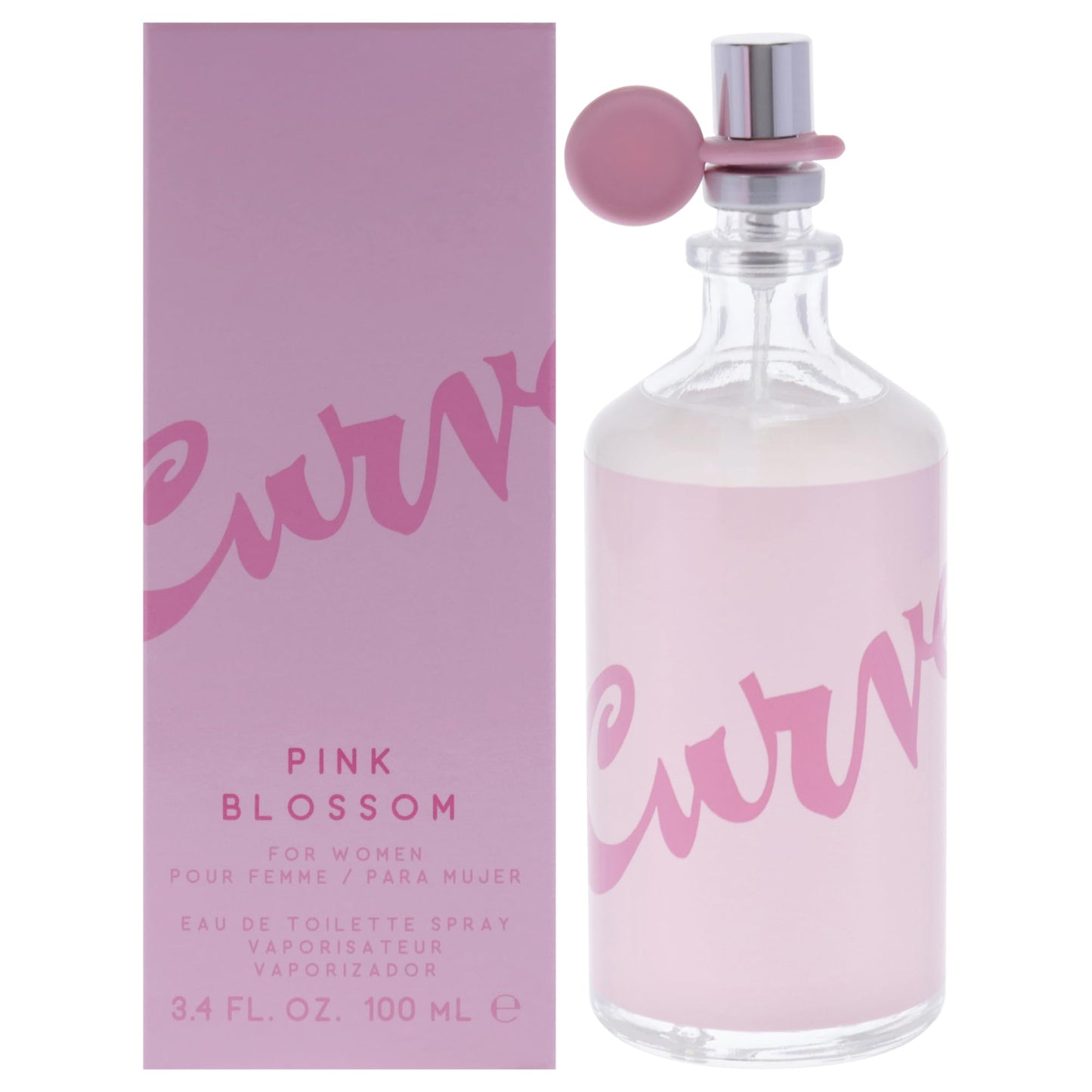 Curve Pink Blossom by Liz Claiborne for Women - 3.4 oz EDT Spray