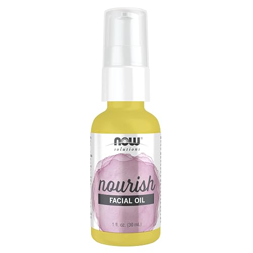NOW Foods Solutions, Nourish Facial Oil With Antioxidants, Promotes Suppleness and Elasticity, 1-Ounce