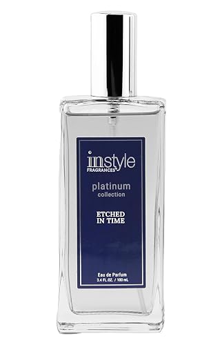 Instyle Fragrances Platinum Collection Etched in Time, Inspired by MFK’s Bacarat Roug.e 540, Premium Unisex Eau de Parfum, CLEAN, Vegan, Paraben-Free Beauty & Personal Care Instyle Fragrances