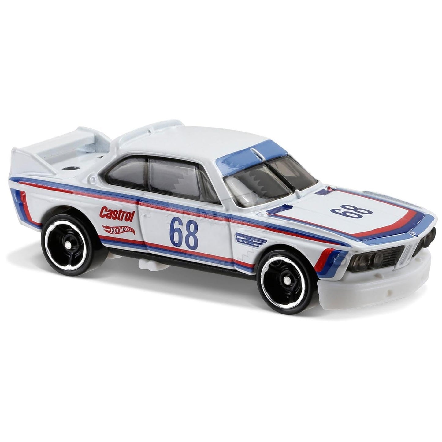 Hot Wheels 2016 BMW Series 1973 BMW 3.0 CSL Race Car White