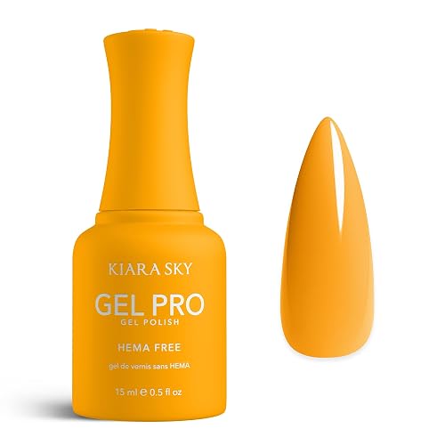 KIARA SKY Gel Pro HEMA-Free Gel Nail Polish | Full Coverage, 28+ Day Wear, Self-Leveling, UV/LED Soak-Off, 0.5 fl oz | Out Of Office #115 Beauty & Personal Care KIARA SKY