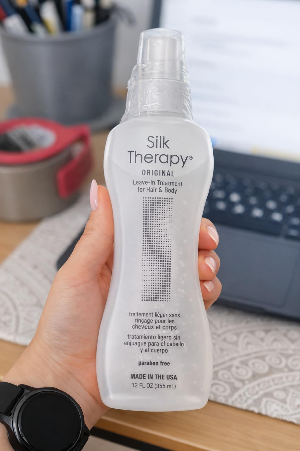 Silk Therapy Serum by Biosilk for Unisex - 12 oz Serum