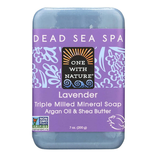 One With Nature Soap Bar Lavender Beauty & Personal Care One With Nature