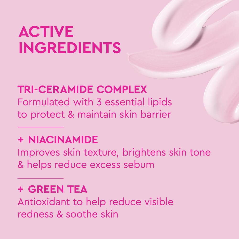 BYOMA Moisturizing Gel Cream - Barrier Repair Cream/Gel Face Lotion with Niacinamide and Green Tea - Ceramide Face Moisturizer for Dry Skin - Alcohol Beauty and Personal Care BYOMA