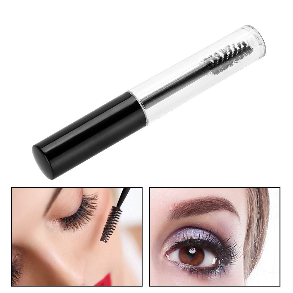 Clina 1pc Empty Mascara Tube with Eyelash Wand, Black, Lengthening and Volumizing, Beauty/Makeup