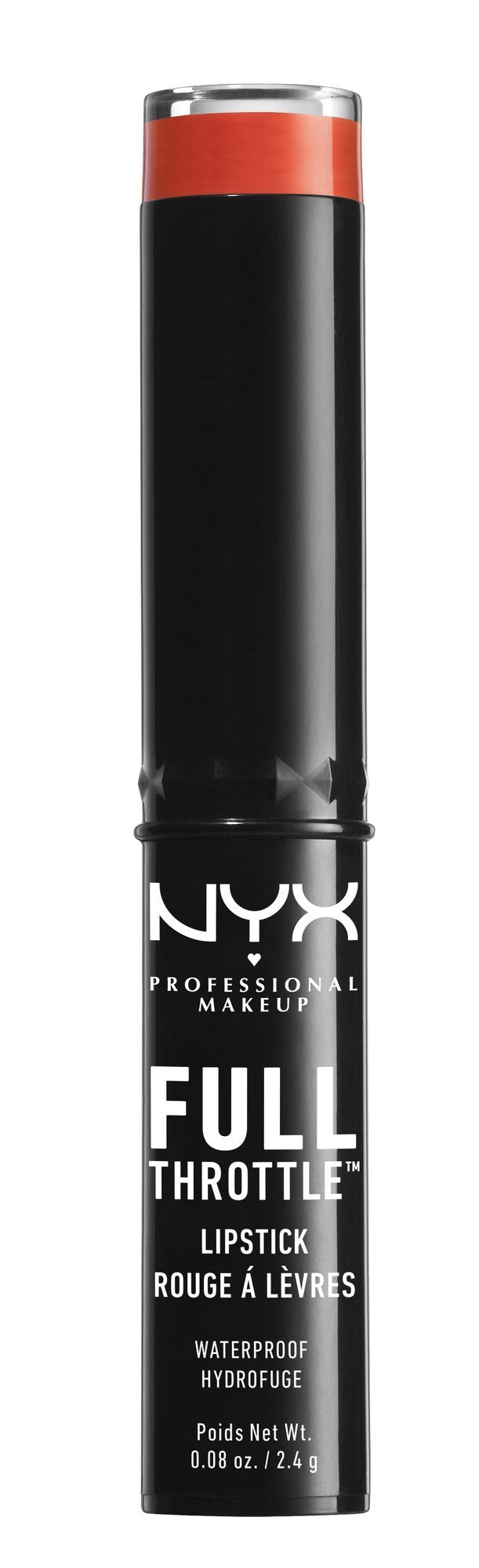 NYX Nyx professional makeup full throttle lipstick jolt - 0.08oz