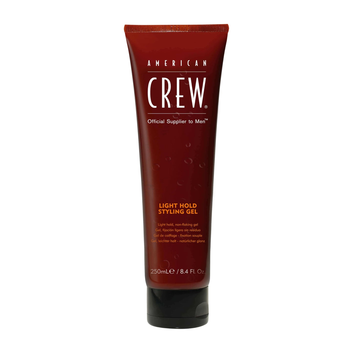 American Crew Men's Hair Gel, Light Hold with Low Shine, Styling Product Gift for Him, 8.4 Fl Oz
