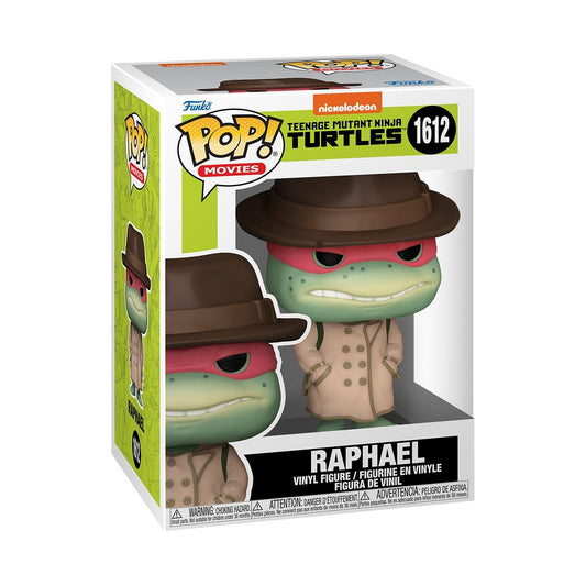 Funko POP! Movies: Teenage Mutant Ninja Turtles (TMNT) - Raphael with Coat & Hat - Collectable Vinyl Figure - Gift Idea - Official Merchandise…