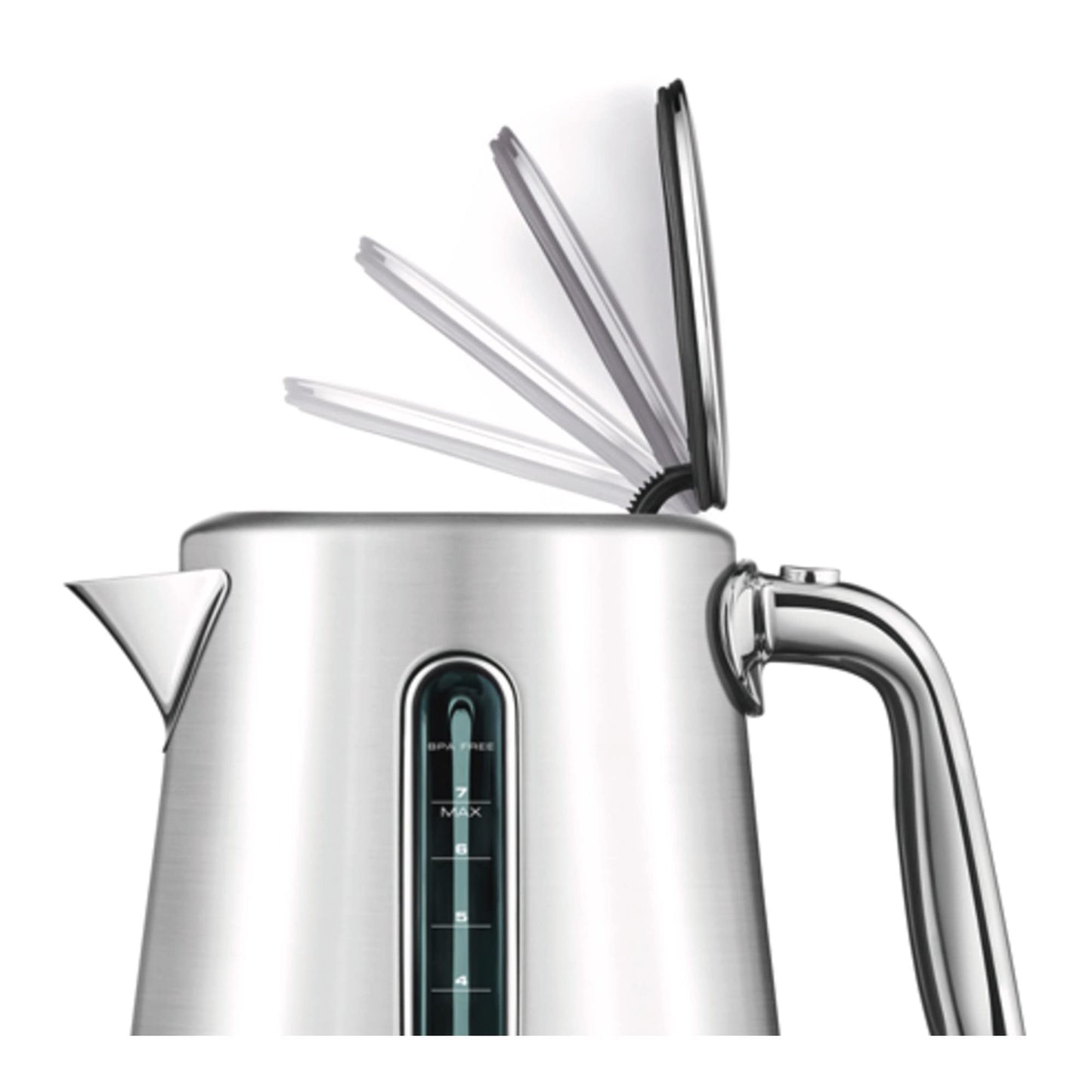 Breville BKE845BSS Smart Kettle Luxe Water Heater, 7 Cup, Brushed Stainless Steel