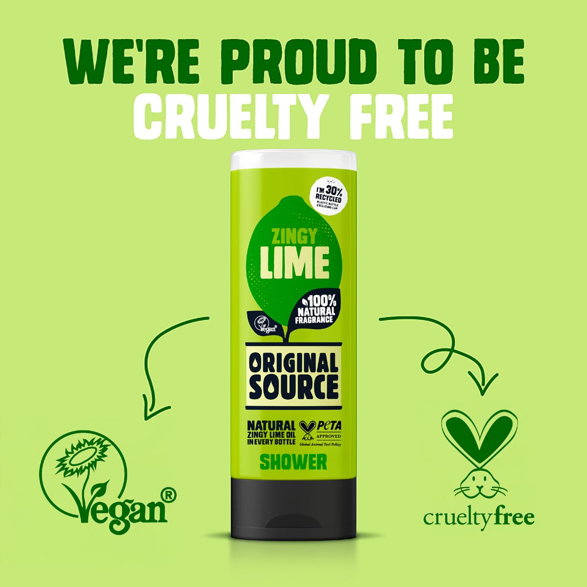 Original Source Lime Shower Gel 250 Ml