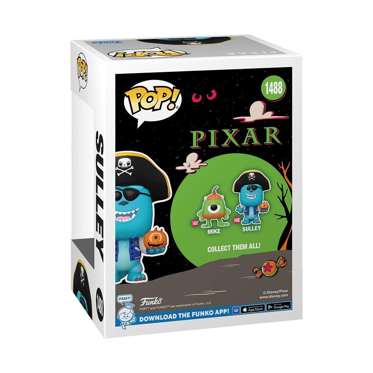 Funko POP! Disney: Pixar Halloween - Sulley - Pixar Collection - Collectable Vinyl Figure - Gift Idea - Official Merchandise - for Kids & Adults…