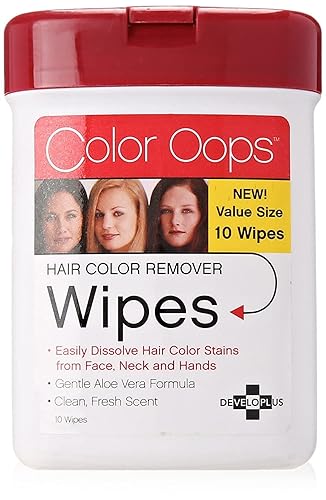 Developlus Color Oops Color Remover Wipes 10 Count (2 Pack)